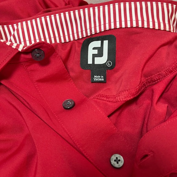 FootJoy Lot of 5 Mens Golf Polo Shirts Size Large Short Sleeve Collar **FLAWS** - Picture 13 of 16